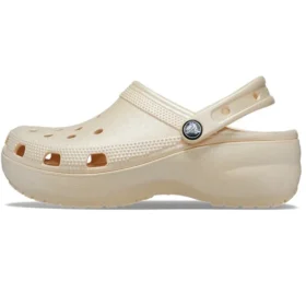 Classic Clog na platformie Shimmer „Vanilla”