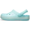 Classic Clog przezroczyste „Ice Blue”