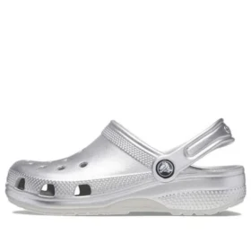 Classic Clog „Silver Metallic”