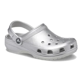 Classic Clog „Silver Metallic”