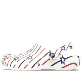 Classic Clog „Stars and Stripe” „White Multi”
