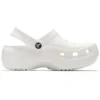 Classic Clog w stylu retro na plażę – białe