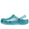 Classic Clog z brokatem „Blue Teal”