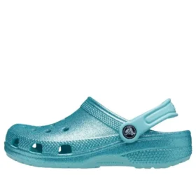 Classic Clog z brokatem „Blue Teal”