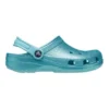 Classic Clog z brokatem „Blue Teal”