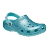Classic Clog z brokatem „Blue Teal”