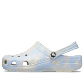 Classic Clog z marmurkowym wzorem „Blue Calcite Multi”