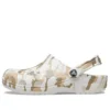 Classic Clog z nadrukiem kamuflażowym na plażę „White Camouflage”