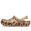 Classic Clog z nadrukiem „Leopard Gold”