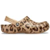 Classic Clog z nadrukiem „Leopard Gold”