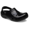 Classic Clog z wysokim połyskiem „Black”