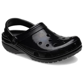 Classic Clog z wysokim połyskiem „Black”