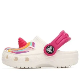 Classic Clog – zabawne buty plażowe w kolorze białym