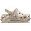 Classic Crush Clog z marmurkowym wzorem „Bone Multi”