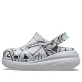 Classic Crush Disco Clog „Clear Bue”