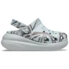Classic Crush Disco Clog „Clear Bue”