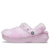Classic Fur Sure Chodaki Ballerina „Pink White”