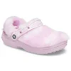 Classic Fur Sure Chodaki Ballerina „Pink White”