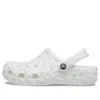 Classic Geometric Clog „White”
