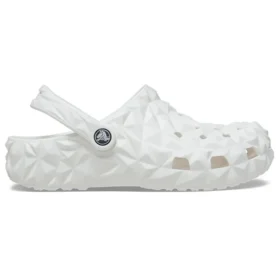 Classic Geometric Clog „White”