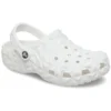 Classic Geometric Clog „White”