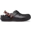 Classic Lined Clog Animal Remix z podszewką „Black & Multi”