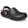 Classic Lined Clog Animal Remix z podszewką „Black & Multi”