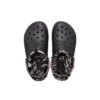 Classic Lined Clog Animal Remix z podszewką „Black & Multi”