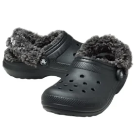 Classic Lined Clog „Black”