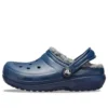 Classic Lined Clog „Blue” z podszewką i brokatem