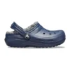 Classic Lined Clog „Blue” z podszewką i brokatem