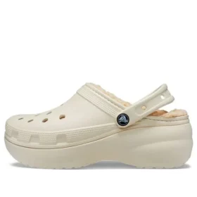 Classic Lined Clog „Bone”