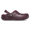 Classic Lined Clog „Dark Cherry”