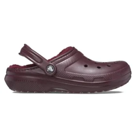 Classic Lined Clog „Dark Cherry”