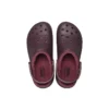 Classic Lined Clog „Dark Cherry”
