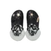 Classic Lined Clog disco z podszewką i Glitter „czarno-białe”