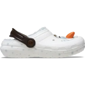 Classic Lined Clog dla dzieci Disney Frozen z wyściółką i motywem Olafa