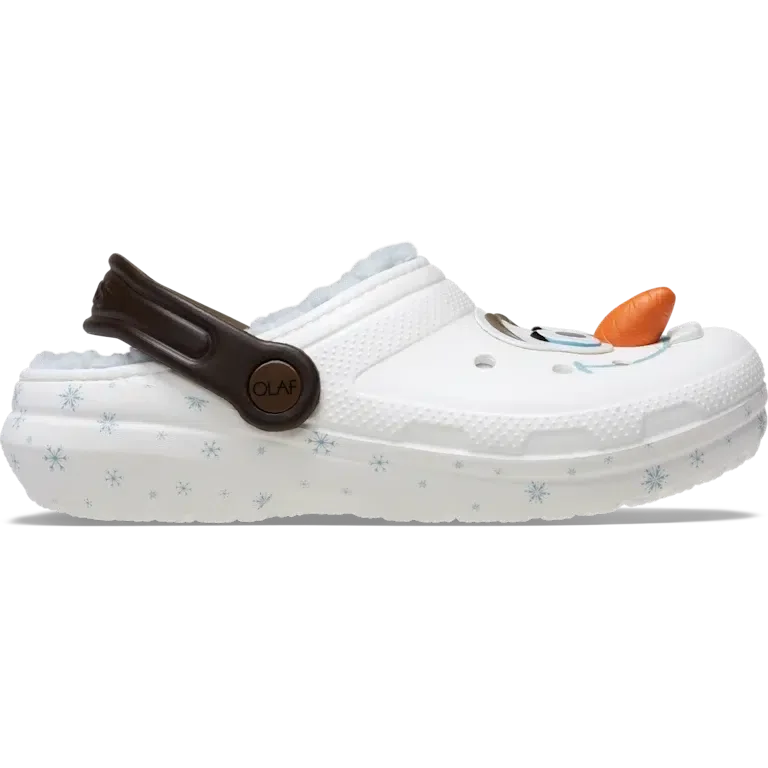 Classic Lined Clog dla dzieci Disney Frozen z wyściółką i motywem Olafa Classic Lined Clog dla dzieci Disney Frozen z wyściółką i motywem Olafa