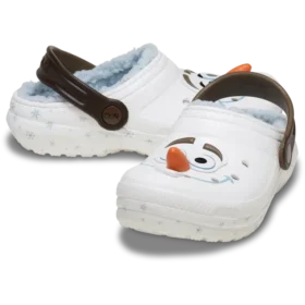 Classic Lined Clog dla dzieci Disney Frozen z wyściółką i motywem Olafa