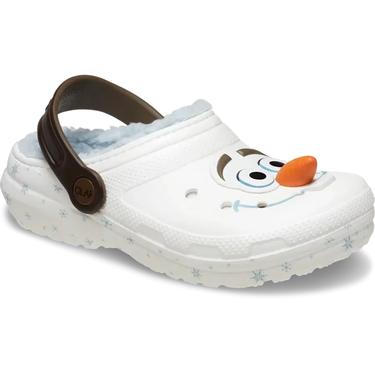 Classic Lined Clog dla dzieci Disney Frozen z wyściółką i motywem Olafa Classic Lined Clog dla dzieci Disney Frozen z wyściółką i motywem Olafa