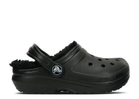 Classic Lined Clog Kids „Black”
