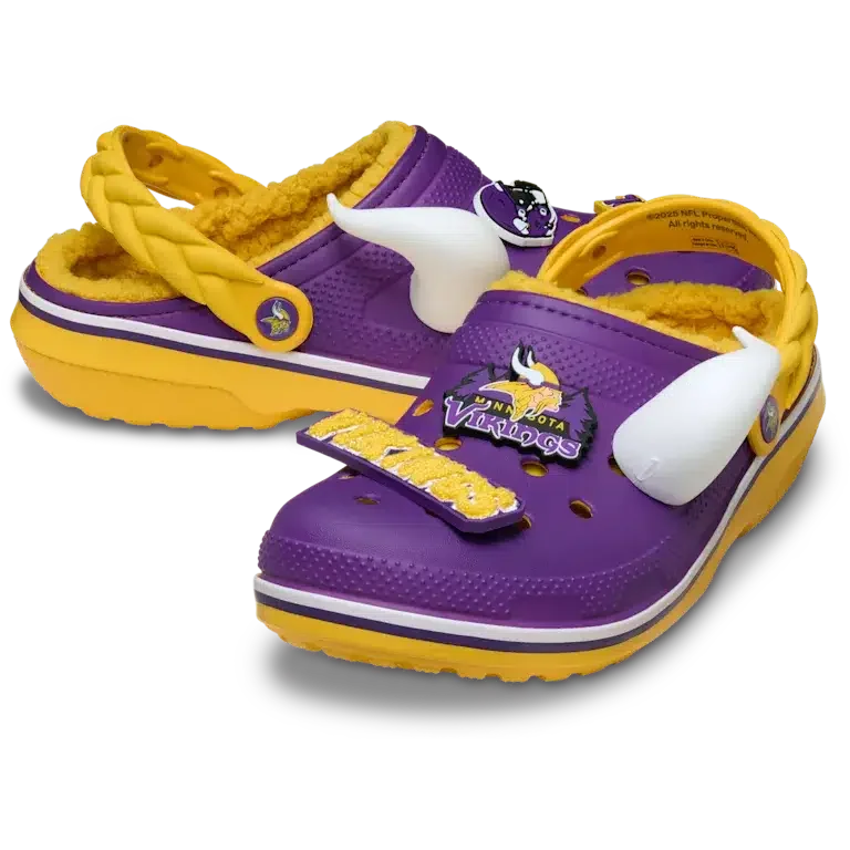 Classic Lined Clog NFL Minnesota Vikings Classic Lined Clog NFL Minnesota Vikings