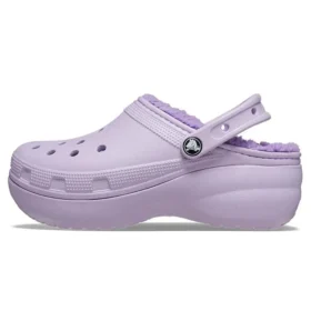 Classic Lined Clog „Purple”