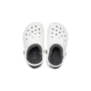 Classic Lined Clog „White Grey”