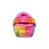 Classic Lined Clog z nadrukiem Tie-Dye „Blue Pink”