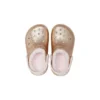 Classic Lined Glitter Chodaki „Gold Pink”