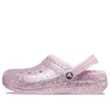 Classic Lined Glitter Chodaki „Pink”