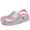 Classic Lined Glitter Chodaki „Pink”