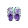 Classic Lined Marbled Clog „Neon Purple Multi”
