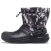 Classic Lined Neo Tie-Dye Botki i Kozaki „Black White”
